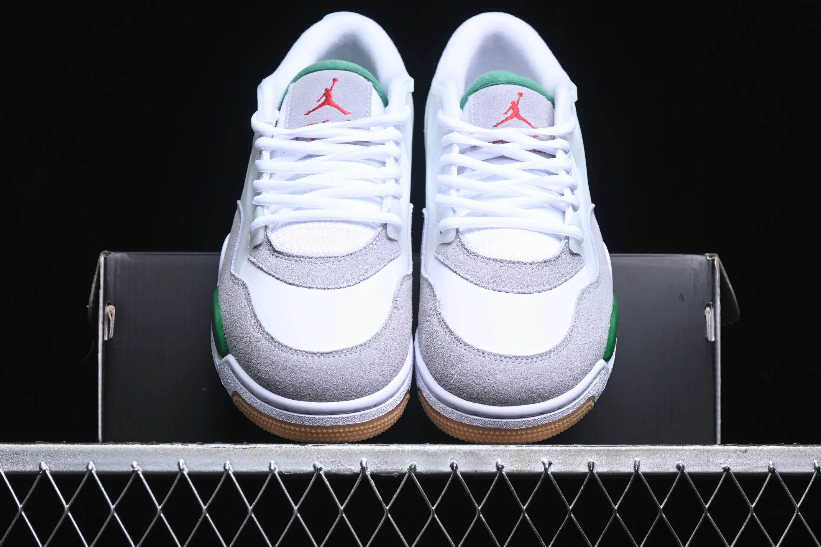All categories Air Jordan Jordan series basketball shoes Air Jordan 4 Air Jordan 4 "Remastered" AJ4 Joe 4 remake raw rubber white and green FQ7939-103